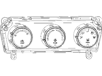 Mopar 68194005AB Air Conditioner And Heater Control