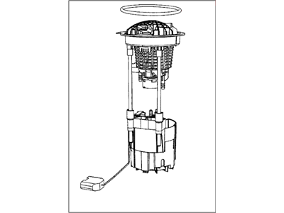 2012 Ram 1500 Fuel Level Sensor - RL145594AA