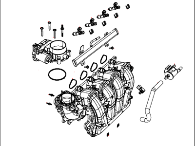 Dodge Dart Intake Manifold - 5047441AH