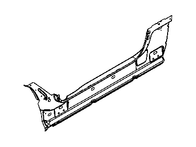 Mopar 68144992AC SILL-Body Side