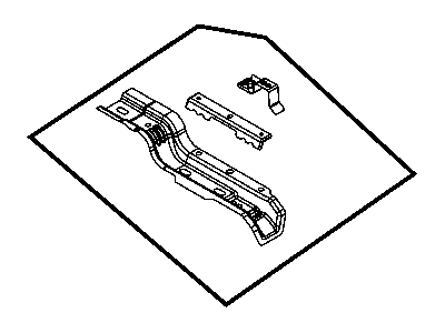 2014 Ram 2500 Axle Beam - 55372356AA