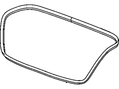 Mopar 5076666AB WEATHERSTRIP-DECKLID