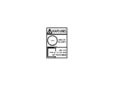 Mopar 5121162AA Label-Warning