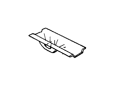 Mopar 55346403AE Bracket-Seat Anchor