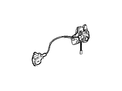 Mopar 5017673AA Cable-Deck Lid Release