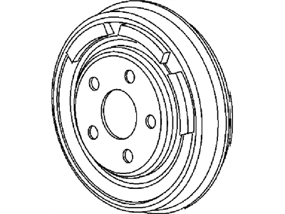 Mopar Brake Drum - 5273209AA