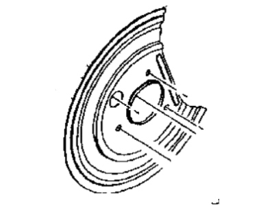Mopar 5015139AA Shield-Brake