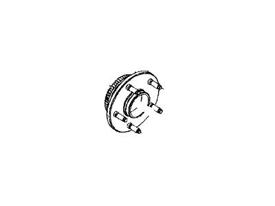 2000 Dodge Ram 1500 Wheel Hub - V2509863AA