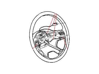 2006 Jeep Liberty Steering Wheel - 5GG25DX9AI