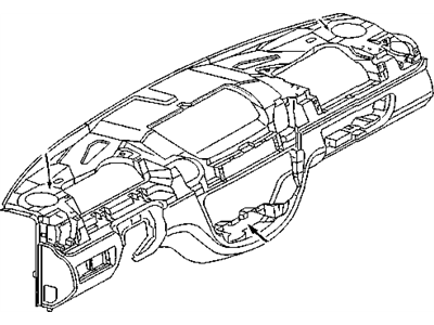 Mopar 5122362AA Panel-Instrument