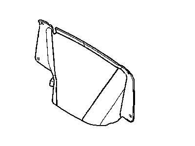 Mopar 5065661AE Cover-Deck Lid Latch