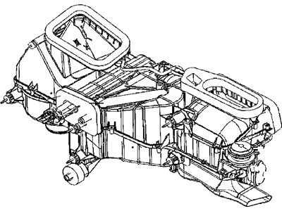 Mopar 5073180AB Heater-Heater Core Assembly