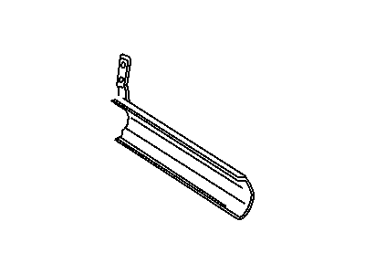 Mopar 5245814 Insulation-Thermal SILL Inner