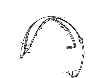 Mopar 4878920AB Shield-WHEELHOUSE