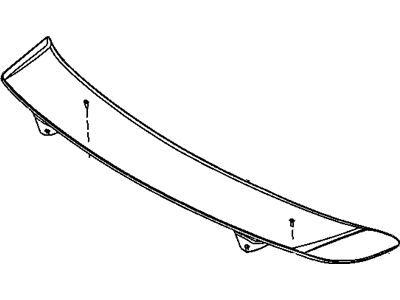 Chrysler Sebring Spoiler - WF68TZZAB