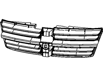 Mopar 5113126AA Grille-Radiator