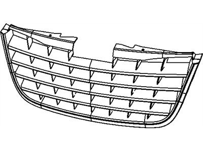 2009 Chrysler Town & Country Grille - 5113127AA