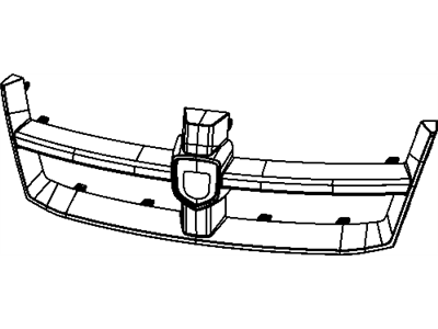 Mopar 5113151AA Surround-Grille