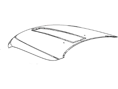 Mopar 55369453AB Hood Panel