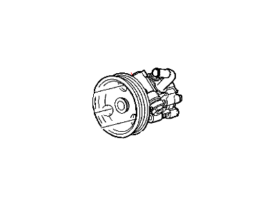 Mopar R5290778AA Power Steering Pump With Pulley