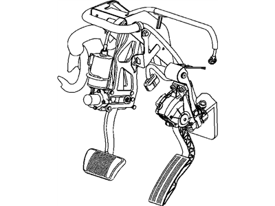 Mopar 53013898AB Pedal-Accelerator