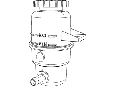 Mopar 68242956AA Cap-Power Steering Reservoir