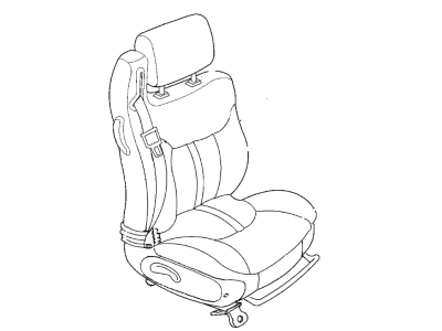Mopar YK241L5AA Front Seat Cushion