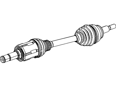 Mopar 52124713AB Axle Half Shaft