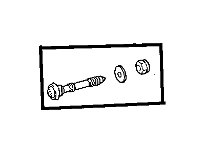 Mopar 5140876AA Bolt-CAMBER Adjustment