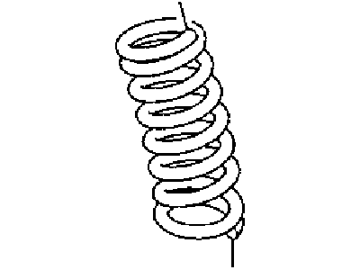 Dodge Challenger Coil Springs - 5168900AA