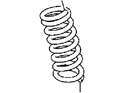 Mopar 5168900AC Rear Coil Spring Right Rear