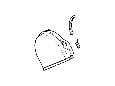 Chrysler TC Maserati Timing Cover - MD156911