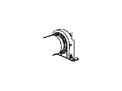 Dodge Ram 1500 Driveshaft Center Support Bearing - 5135580AA