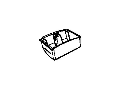 Mopar 4678842AB ASHTRAY-Floor Console