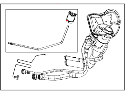 Mopar 68163959AC Tube-Fuel Filler