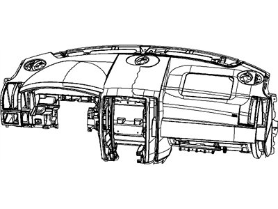 Mopar UZ751DBAE Panel-Instrument Panel