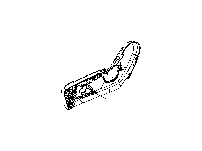 Mopar 1TN78DX9AA Shield-Seat ADJUSTER
