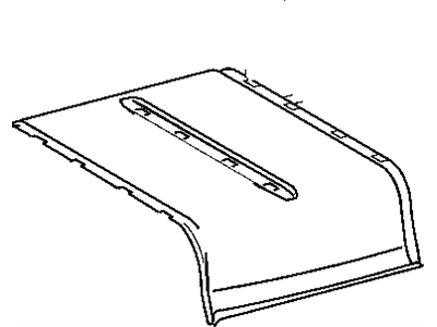 Mopar 5123112AA HEADLINER-Center