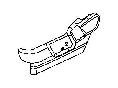 Mopar 1CM48BD5AB Bezel-Seat Belt