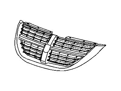 Mopar 4857821AA Grille-Radiator