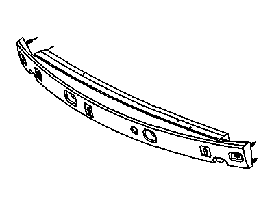 Mopar 4857882AB REINFMNT-Front Bumper