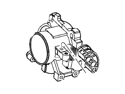 Chrysler Sebring Throttle Body - 5096294AA