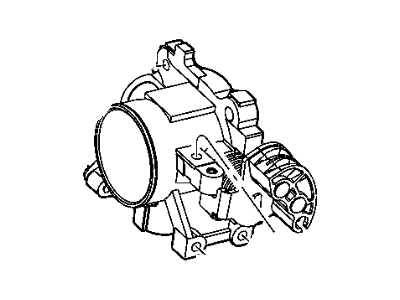 Mopar 5096294AA Throttle Body