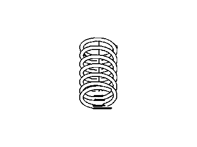 Mopar 52855262AA Rear Coil Spring