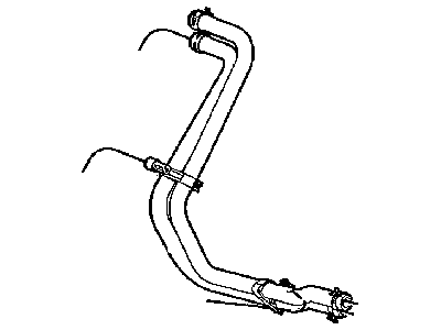 Mopar 55057236AC Hose-Heater