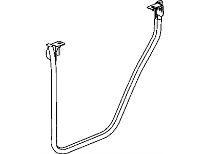 Mopar 55395721AG WEATHERSTRIP-Door To Body