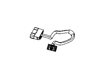 Mopar 68027718AC Wiring-Jumper