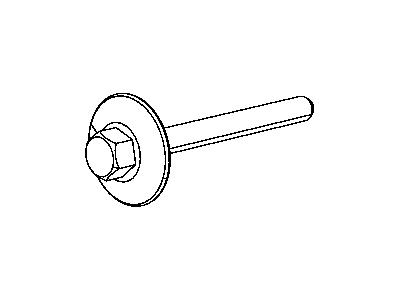 Mopar 6509592AA Screw-HEXAGON FLANGE Head