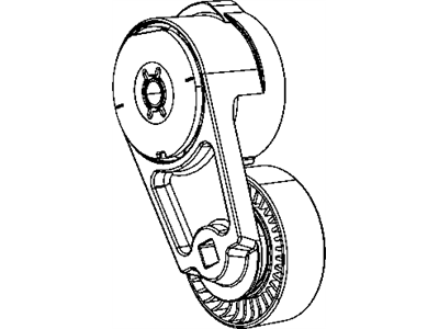 Chrysler Town & Country Belt Tensioner - 5184617AC