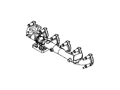 Mopar 68210184AB Exhaust Manifold